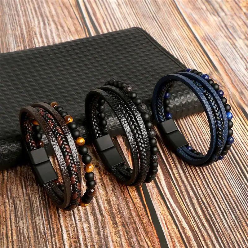 Conjunto de Pulseiras - Olho de Tigre™